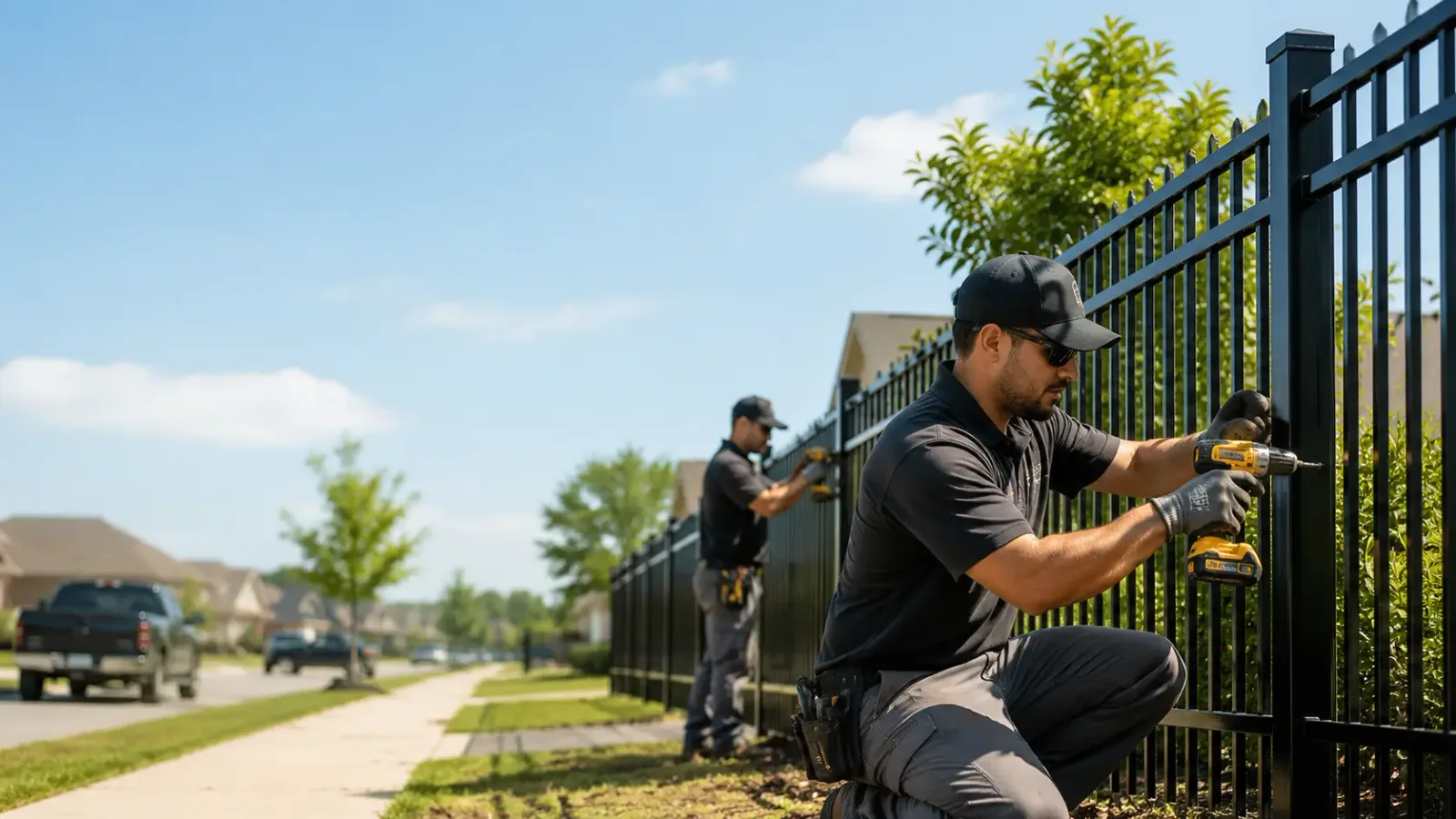 Metal Fence Installation in Erlanger, KY